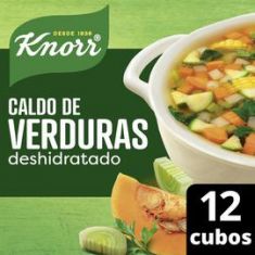 Caldo Verdura 12 Cubitos