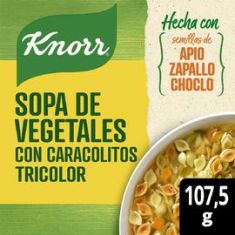 Sopa Veg C/ Pasta Tricolo