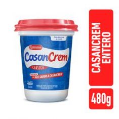 Queso Crema Entero Casancrem X 480 Grs.