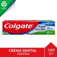 Crema Dental Colgate Triple Acción Tub. Rec. X 140 Grs.