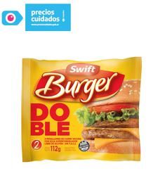 Hamburguesa De Carne Doble Swift 2 X 56 Grs.