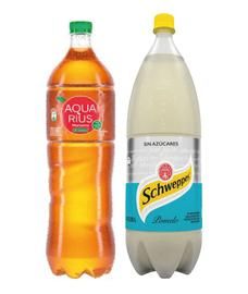 Aq Manzana Cero 1.5 + Schw Pomelo 2.25