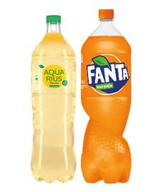 Aq Pomelo Cero 1.5L + Fanta 2.25