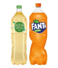 Aq Pera 1.5L + Fanta 2.25L