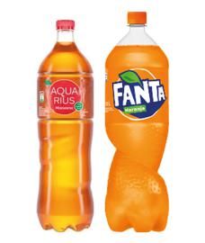 Aq Manzana 1.5L + Fanta 2.25L