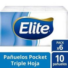 Pañuelos Triple Hoja 6X10