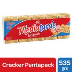 Galletitas Sandwich Media Tarde 535Gr