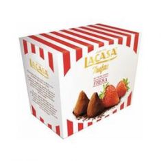 Trufas De Fresa Al Cacao