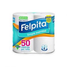 Papel Hig Sh 4 X 50 Mts