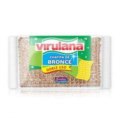 Esponja De Bronce Chatita Virulana 1Un