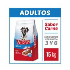 Alimento Para Perros Sabor Carne Voraz 15Kg