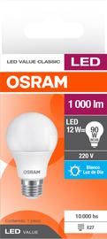 Lámpara Led Fría 12W Cálida Osram 1Un