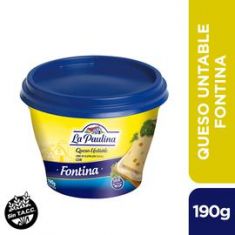 Queso Untable Fontina La Paulina X 190 Grs.