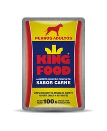 Alimento Para Perro Adulto Sabor Carne King Food 100Gr