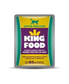 Alimento Para Gatos Sabor Frutos Del Mar King Food 85Gr