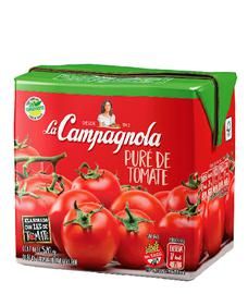Puré De Tomate La Campagnola 520Gr