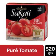 Puré De Tomate Salsati 520Gr
