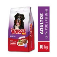 Alimento Para Perros Sabor Mix Voraz 10Kg