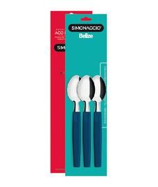 Cuchara De Té Azul Belize Simonaggio 3 Unidades.