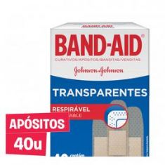 Apósitos Protectores Transparentes Band Aid 40Un