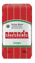 Yerba Mate Con Palo Campo Amanda 500Gr