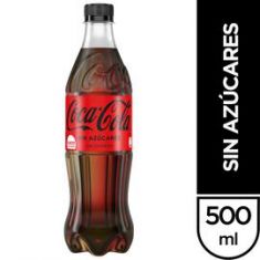 Gaseosa Coca Cola Sin Azúcar 500Cc