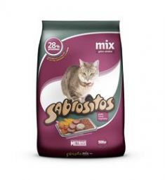 Alimento Para Gatos Sabor Mix Sabrositos 500Gr