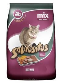 Alimento Para Gatos Sabor Mix Sabrositos 1Kg