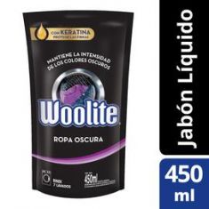 Jabón Líquido Especial Black Woolite En Doy Pack 450Ml