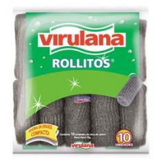 Lana De Acero Rollito Virulana 10Un