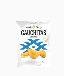 Papas Fritas Con Sal Marina Gauchitas 40 Gr
