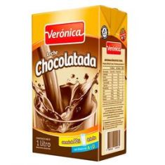 Leche Chocolatada Larga Vida Veronica 1Lt