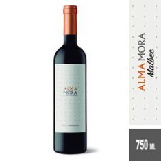 Vino Malbec Alma Mora 750Cc