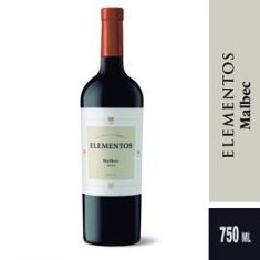 Vino Malbec Elementos X 750 Cc.
