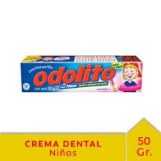 Crema Dental Frutilla Odolito 50 Gr.