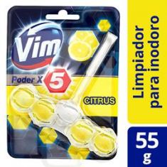 Canasta De Inodoro Citrus Poder 5 Vim 55Ml