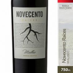 Vino Novecento Raíces Malbec
