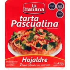 Tapas Para Pascualina La Italiana 420Gr