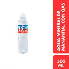 Agua Mineral Eco De Los Andes Con Gas 500Ml