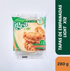 Tapas Para Empanadas Light Igea 12Un