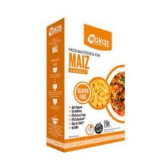 Fideos Fusilli Multicereal Con Maíz Sin Tacc Wakas 250 Gr.