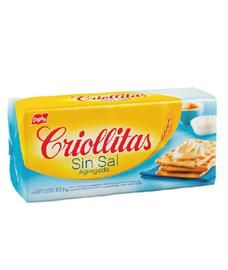 Galletitas Sin Sal