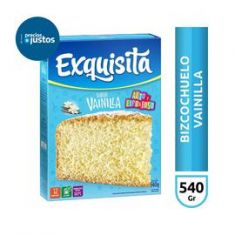 Bizcochuelo Vainilla Exquisita 540Gr