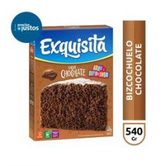 Bizcochuelo Chocolate Exquisita 540Gr