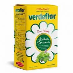 Yerba Verdeflor Con Hierbas Serranas 500 Gr