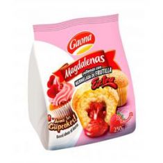 Magdalenas Con Frutilla