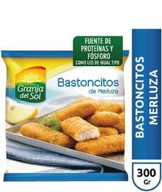 Bastoncitos De Pescado Granja Del Sol X 300 Grs.