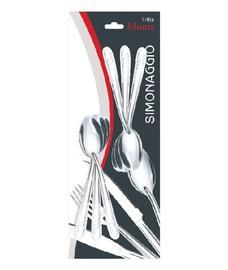 Cucharas De Postre Acero Inoxidable Simonaggio 6 Unidades.