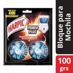 Bloque Para Mochila Harpic Power Plus 2X45gr