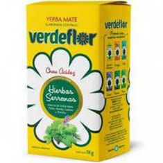 Yerba Verdeflor Con Hierbas Serranas 1 Kg